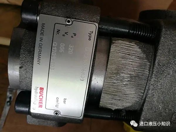 BUCHER泵的工作性能以及正確的安裝順序！